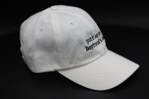 put it on my boyfriend's tab