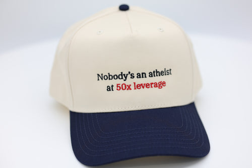 Nobody's an atheist at 50x leverage