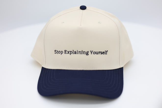 Stop Explaining Yourself