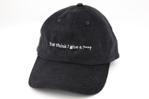 You think I give a fuck?