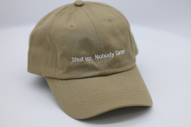 Shut up, nobody cares