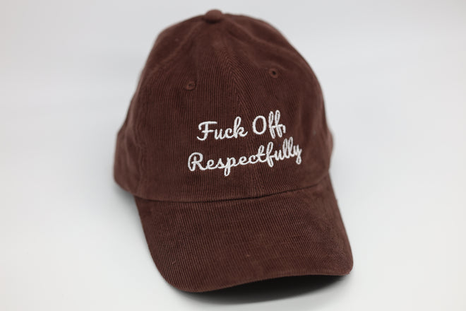 Fuck off, Respectfully