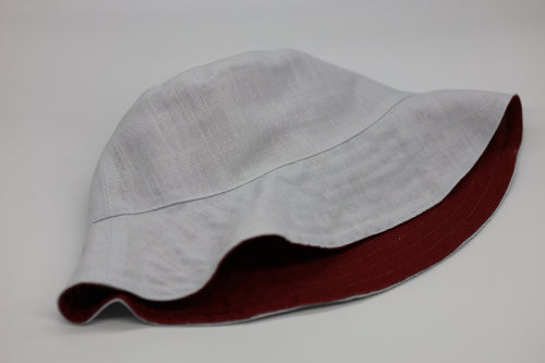 Burgundy / Light Gray (Reversible)