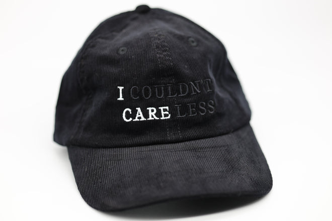 I couldn't care less