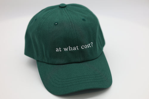 at what cost?