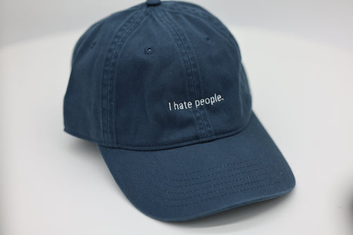 I hate people.