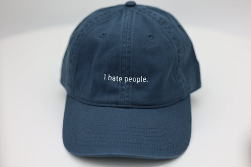 I hate people.