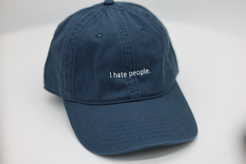 I hate people.