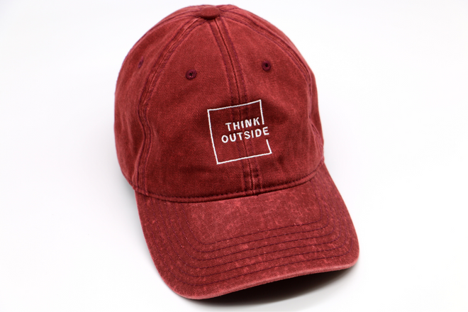 Think Outside (Maroon)